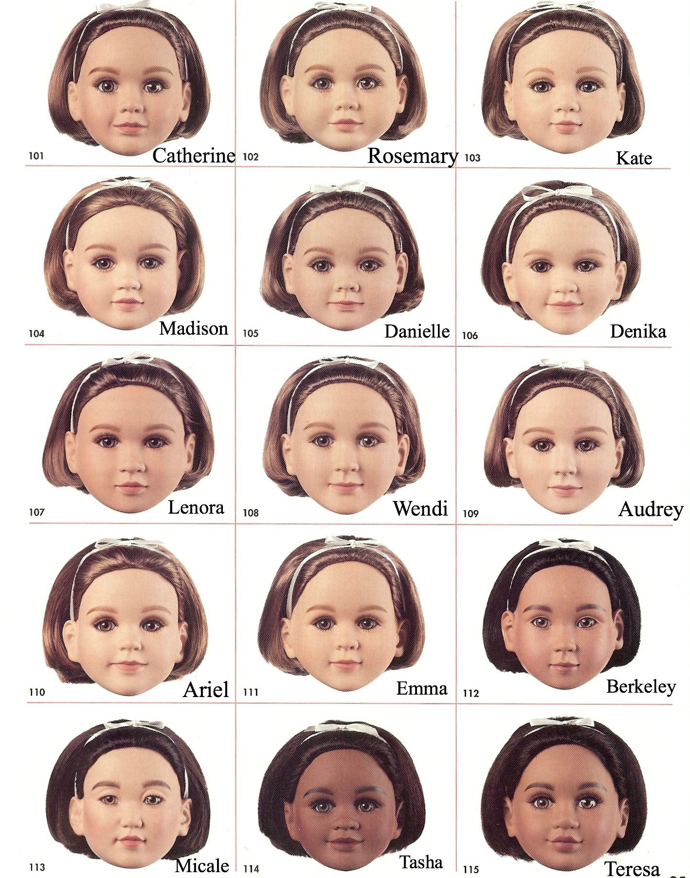 my twinn doll catalog